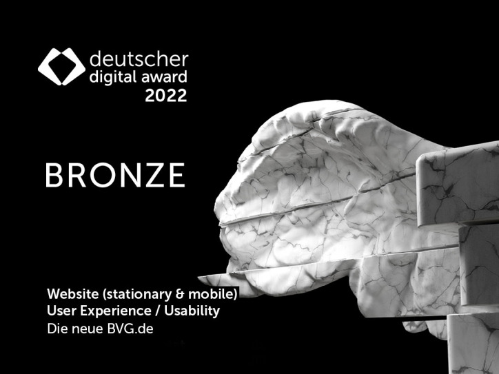 Bronze Deutscher Digital Award 2022