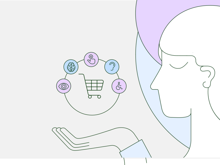 Illustration einer Person